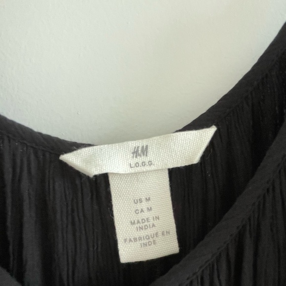 Black H&M summer dress - Picture 5 of 6